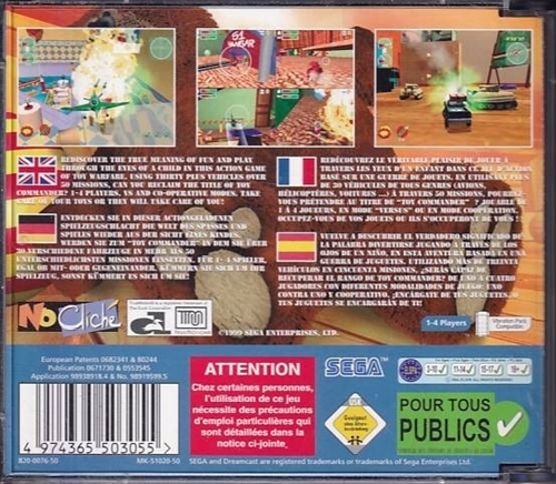 Toy Commander - Dreamcast (B Grade) (Genbrug)